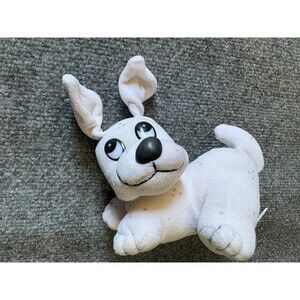 Plush Dalmation Dog Puppy Dalmatians Stuffed Animal 1990s 5" Vintage